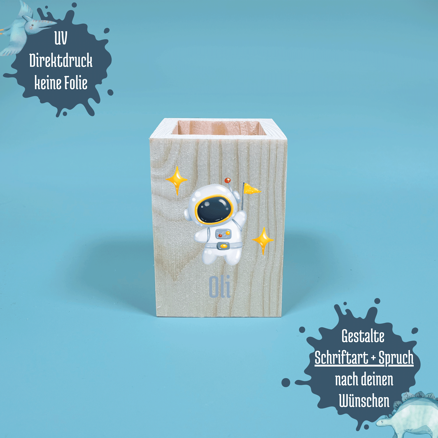 Stiftebecher Astronauten