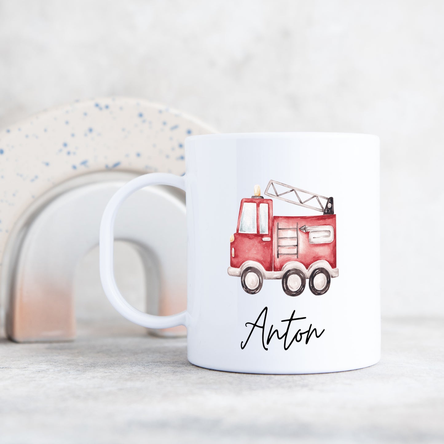 Kunststofftasse Feuerwehr