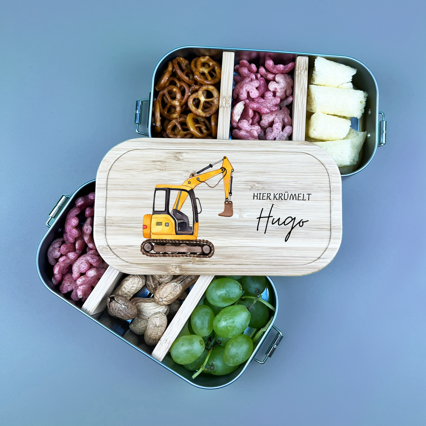 Brotdose Baustellenfahrzeuge