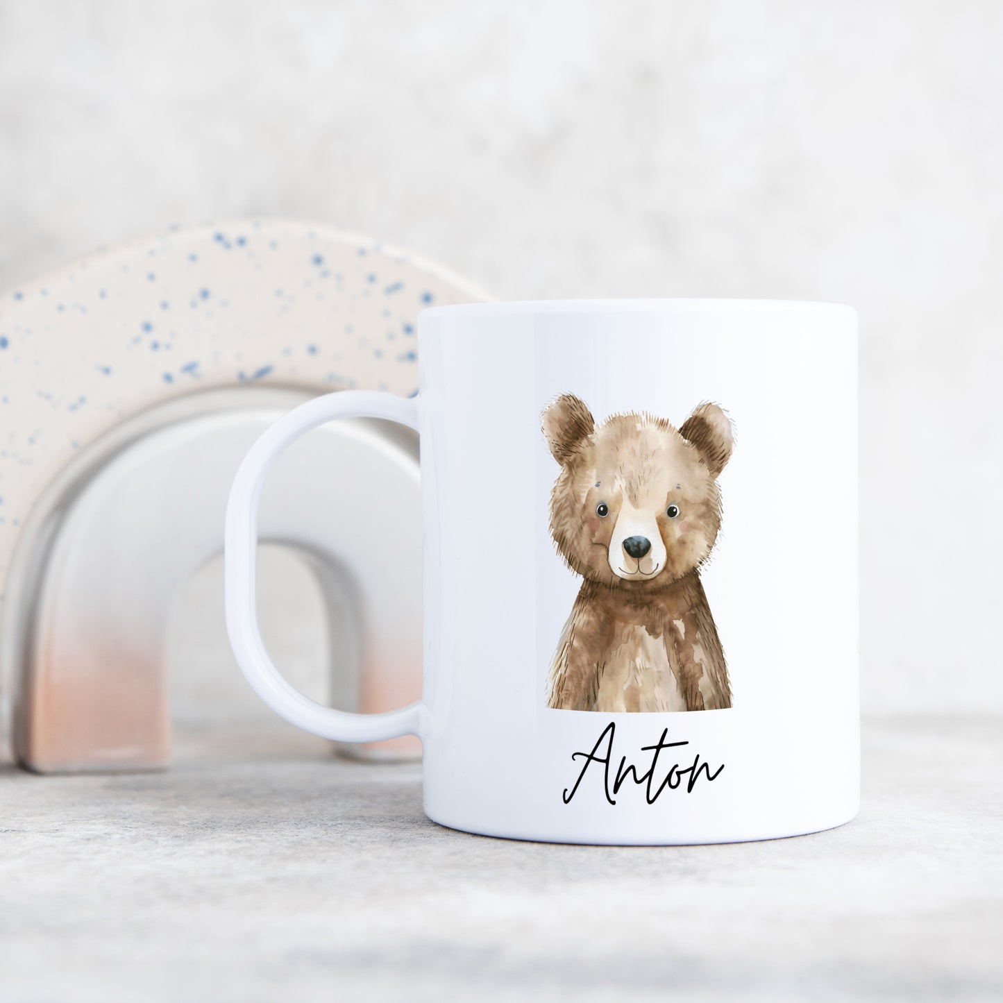 Kunststofftasse Waldtiere