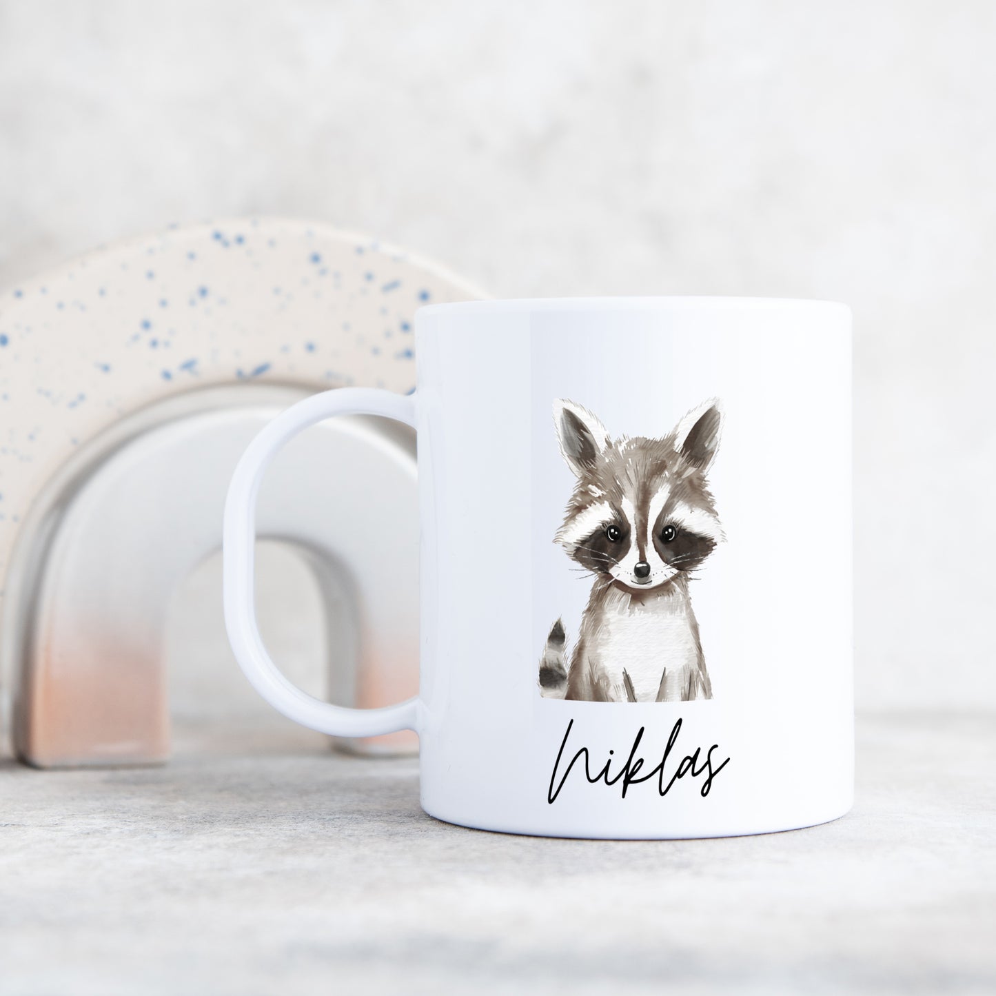 Kunststofftasse Waldtiere