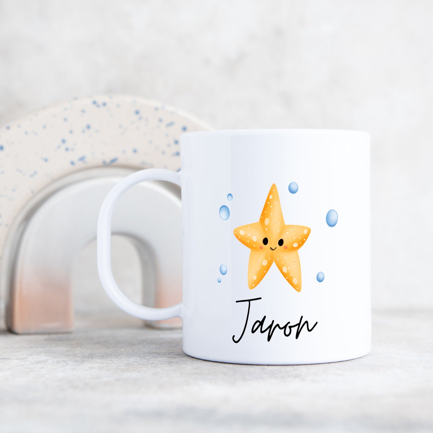 Kunststofftasse Meerestiere