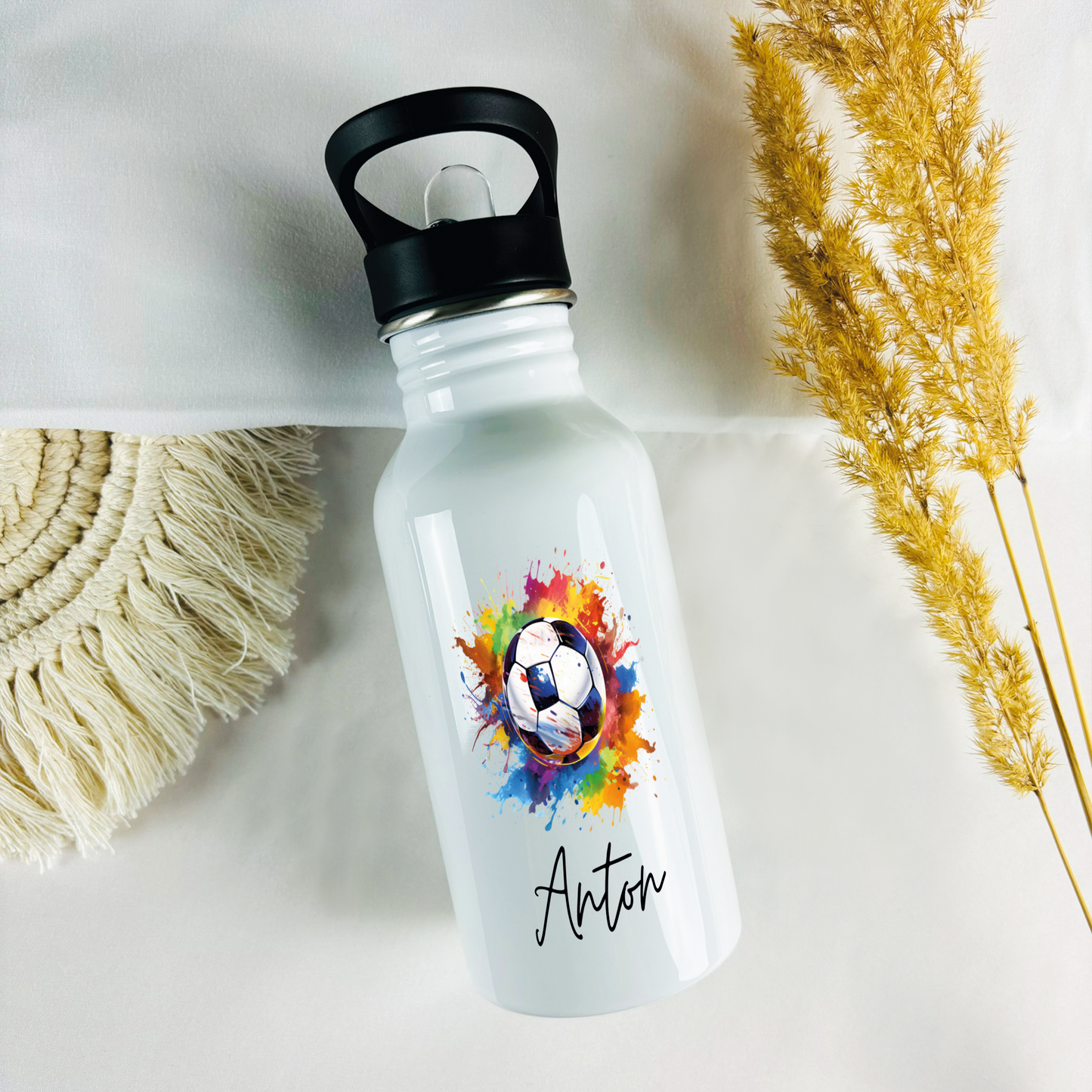 Trinkflasche Fußball