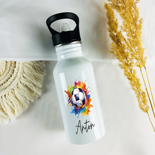 Trinkflasche Fußball