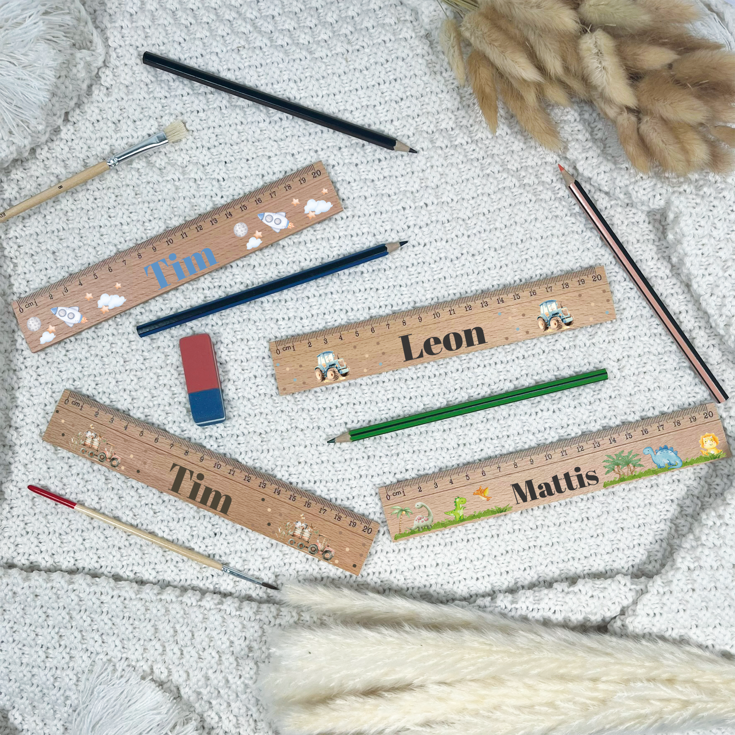 Lineal 20cm Personalisiert