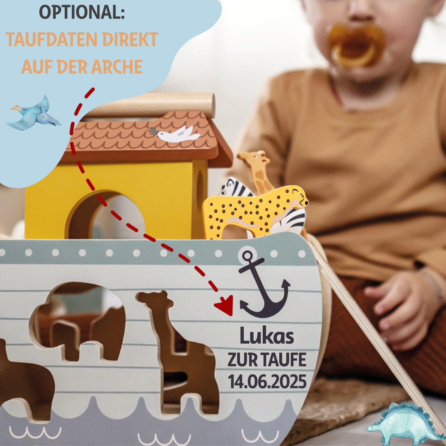 Arche Noah Taufgeschenk