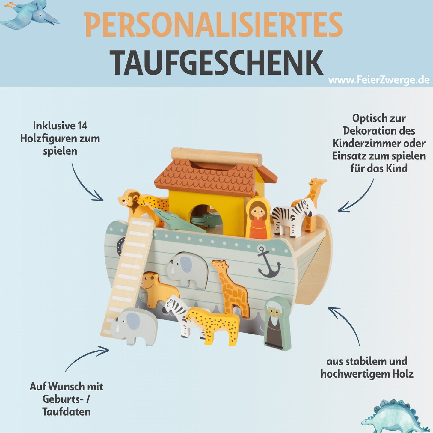 Arche Noah Taufgeschenk