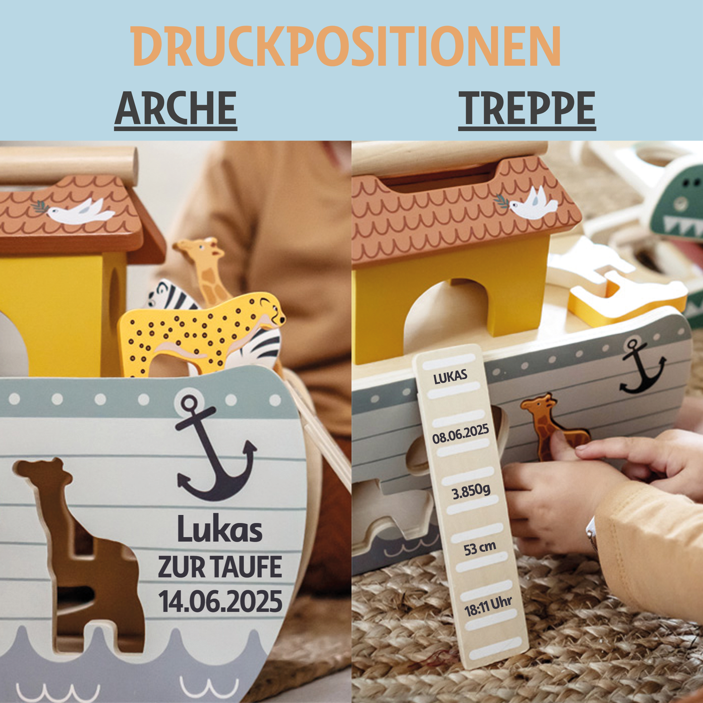 Arche Noah Taufgeschenk