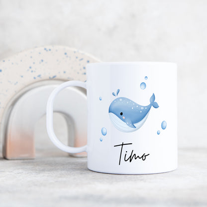 Kunststofftasse Meerestiere