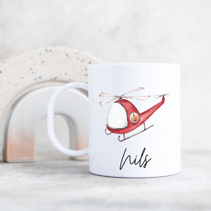 Kunststofftasse Feuerwehr