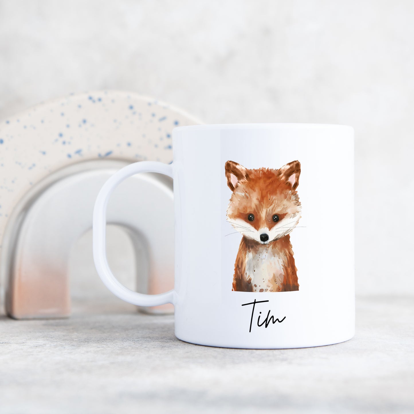 Kunststofftasse Waldtiere