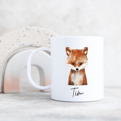 Kunststofftasse Waldtiere