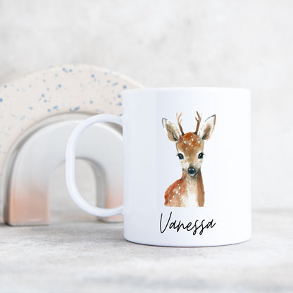 Kunststofftasse Waldtiere