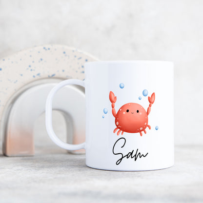 Kunststofftasse Meerestiere