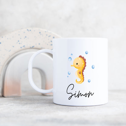 Kunststofftasse Meerestiere