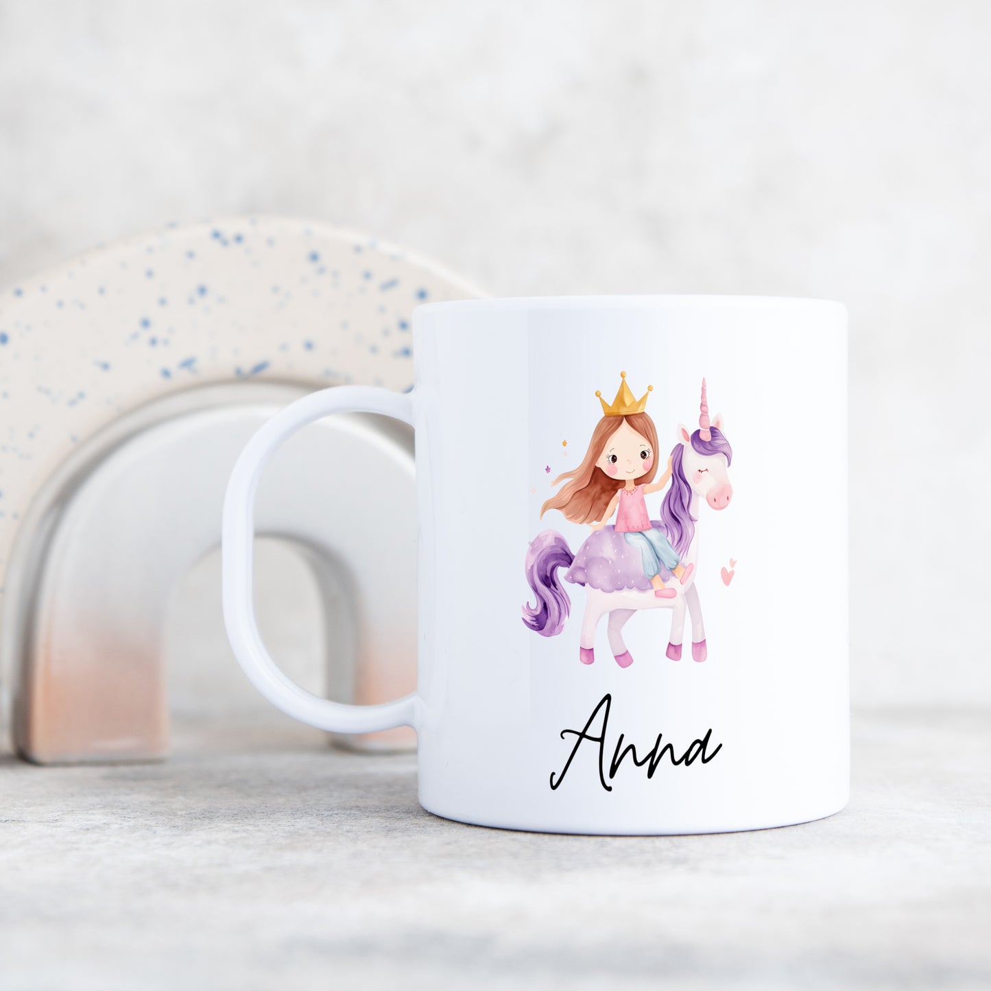 Kunststofftasse Prinzessinnen