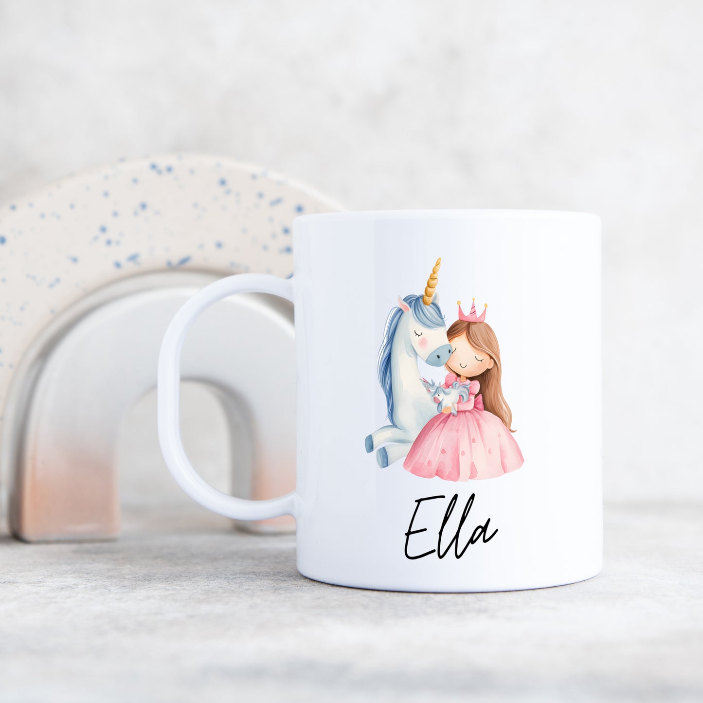 Kunststofftasse Prinzessinnen