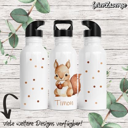 Trinkflasche Tiere Punkte