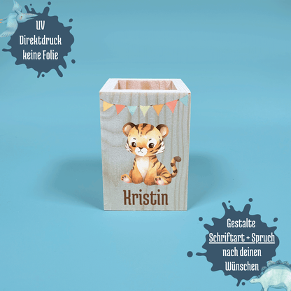 Stiftebecher Tiere Girlande