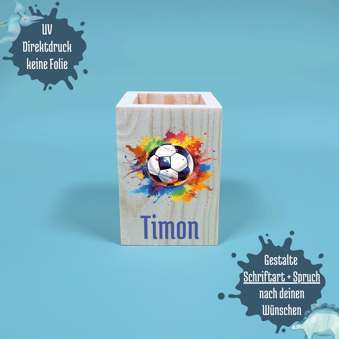 Stiftebecher Fußball